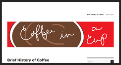 Desktop Screenshot of coffeeinacup.com